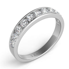 White Gold Matching Band
