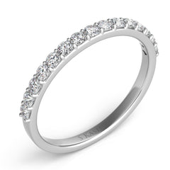 White Gold Matching Band
