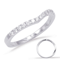 White Gold Matching Band