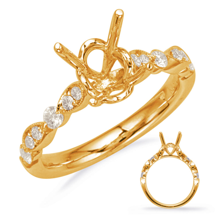 Yellow Gold Engagement Ring