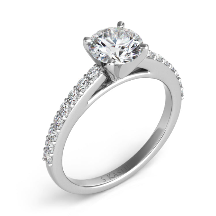 White Gold Engagement Ring