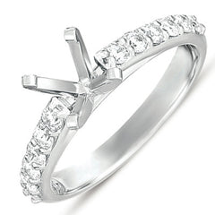 White Gold Engagement Ring