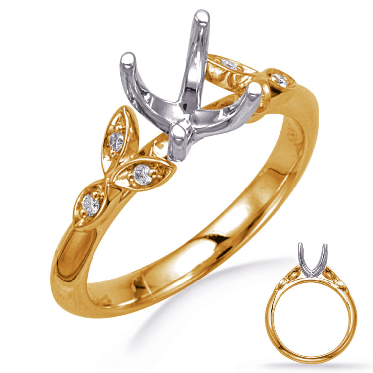 Yellow Gold Diamond Engagement Ring