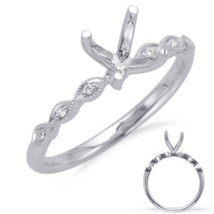 White Gold Engagement Ring
