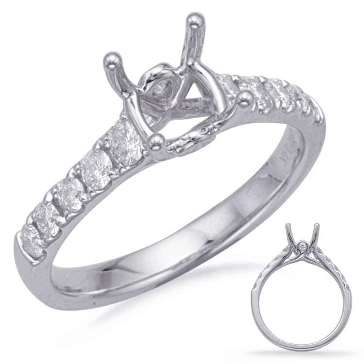 White Gold Engagement Ring