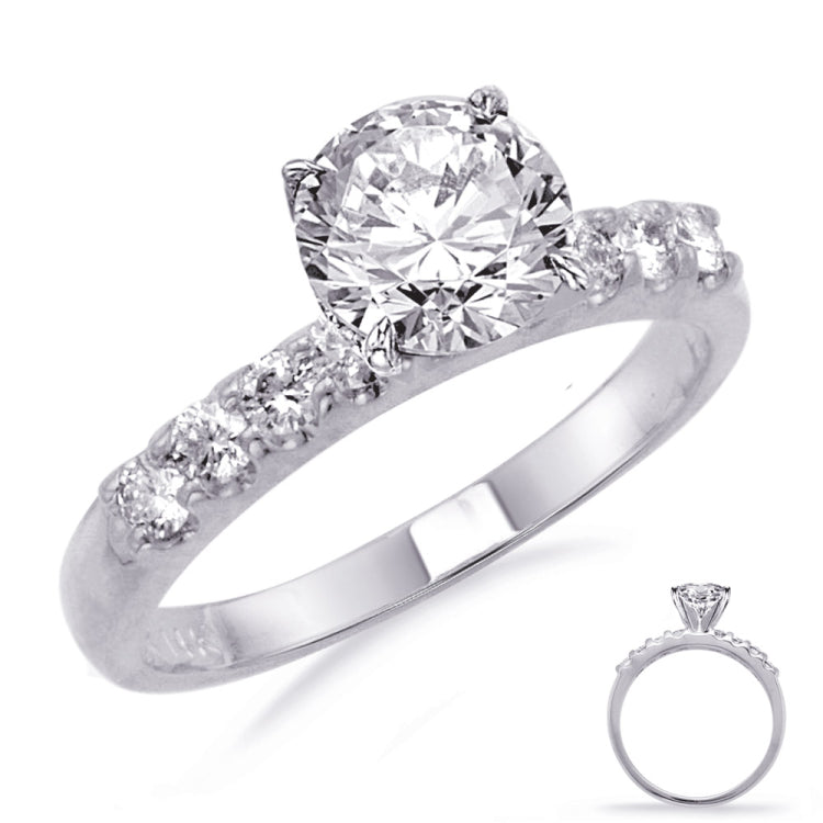 White Gold Engagement Ring