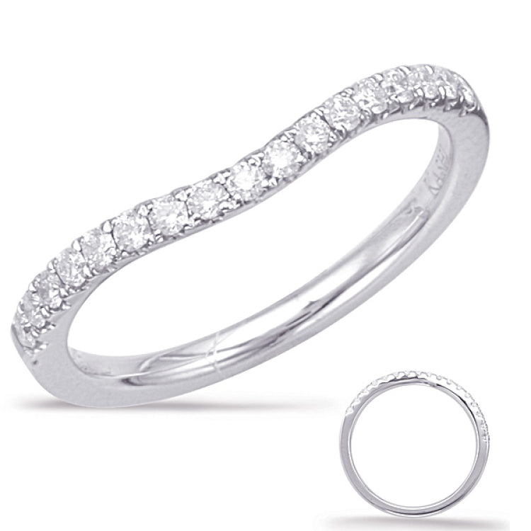 White Gold Matching Band