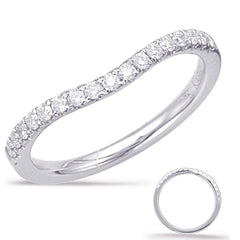 White Gold Matching Band