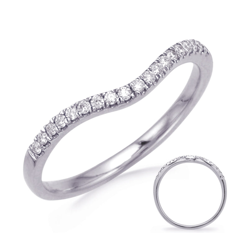 White Gold Wedding Band