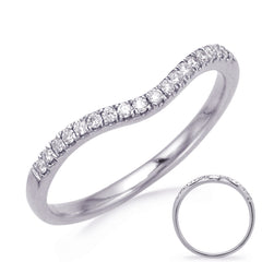 White Gold Wedding Band