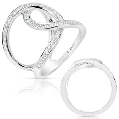 White Gold Diamond Fashion Ring