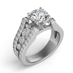 White Gold Engagement Ring