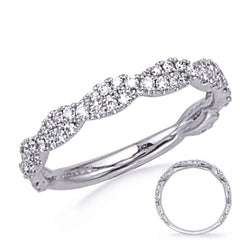 White Gold Matching Diamond Band