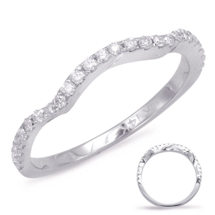 White Gold Matching Band