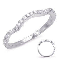 White Gold Matching Band