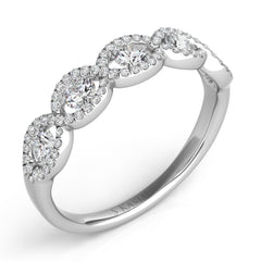 White Gold Diamond Fashion Ring
