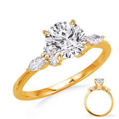 Yellow Gold Engagement Ring