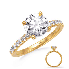 Yellow Gold Engagement Ring