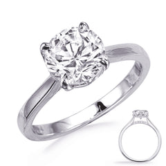White Gold Engagement Ring