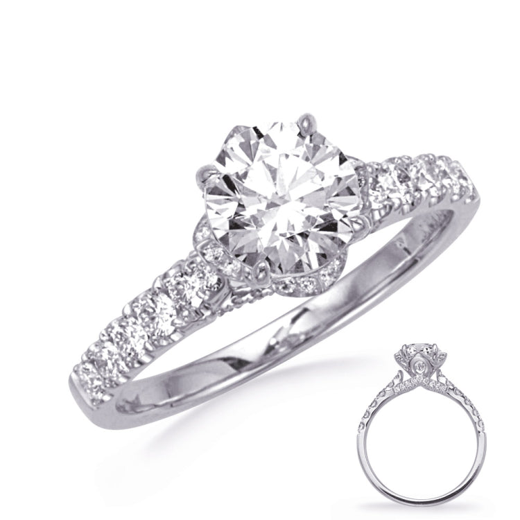 White Gold Engagement Ring