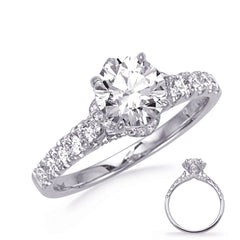 White Gold Engagement Ring