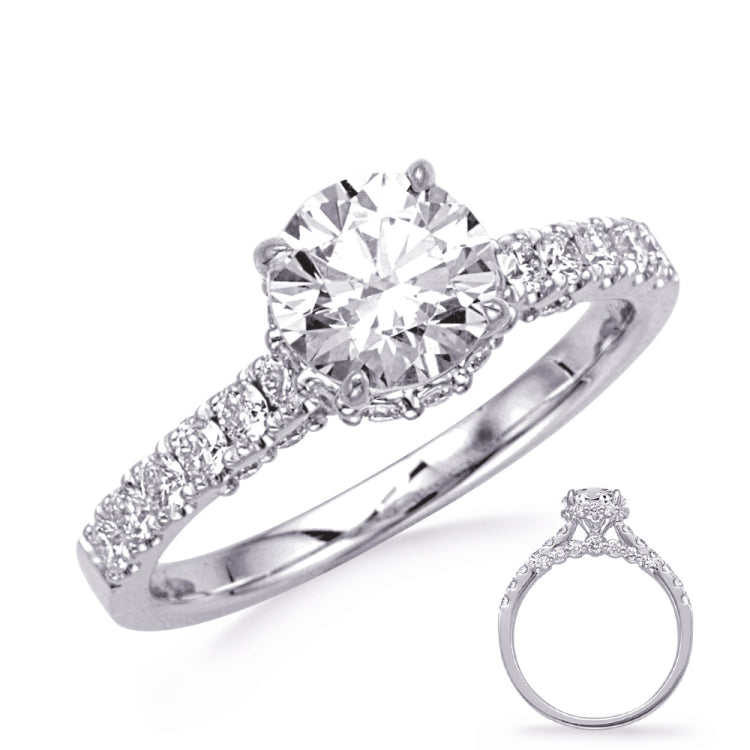 White Gold Engagement Ring