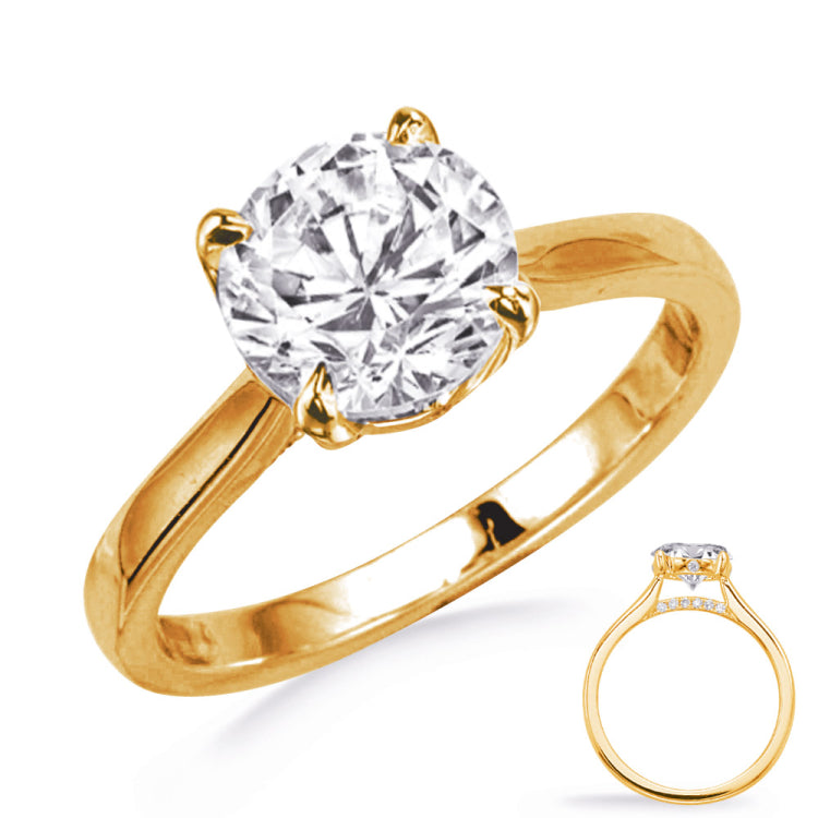 Yellow Gold Engagement Ring