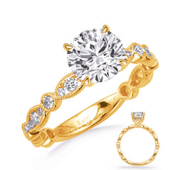 Yellow Gold Engagement Ring