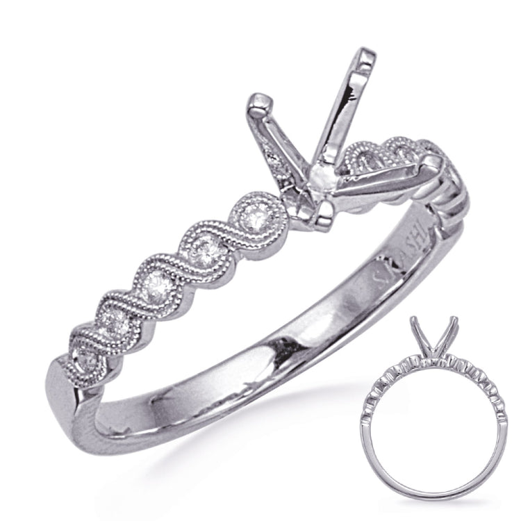 White Gold Engagement Ring