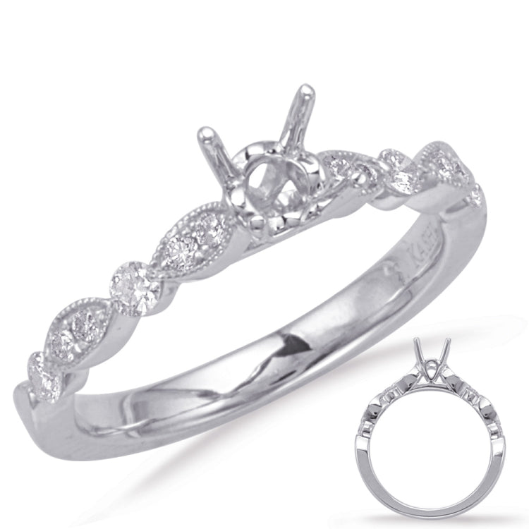 White Gold Engagement Ring