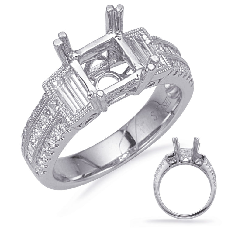White Gold Engagement Ring