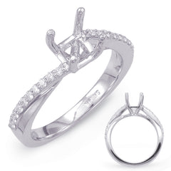 White Gold Engagement Ring