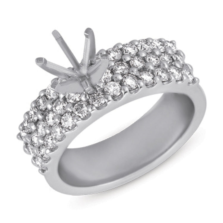 White Gold Engagement Ring