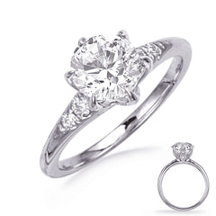 White Gold Engagement Ring