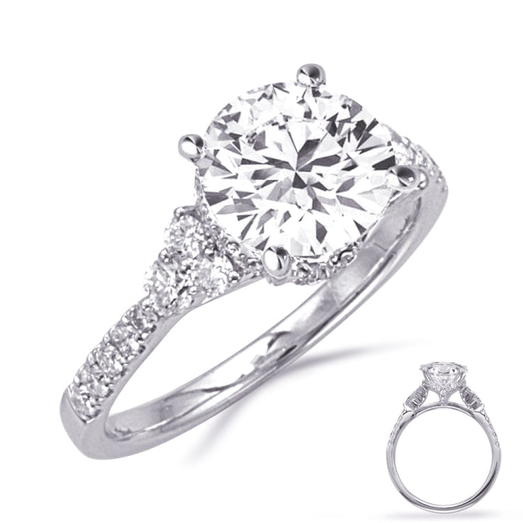 White Gold Engagement Ring