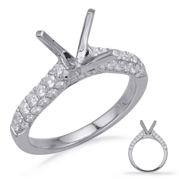 White Gold Engagement Ring