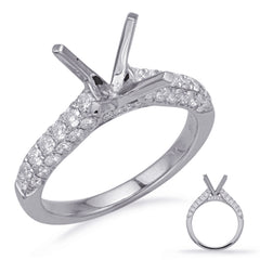 White Gold Engagement Ring