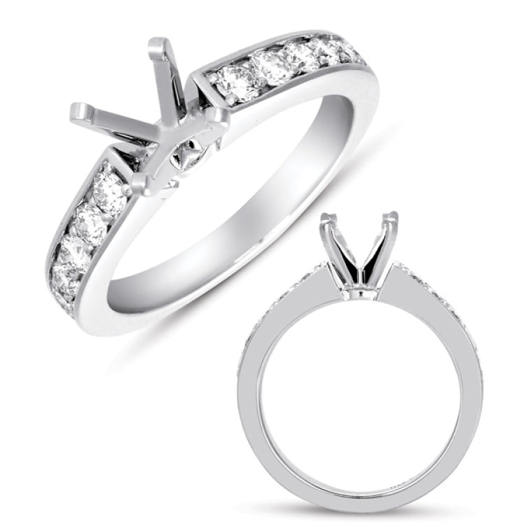 White Gold Engagement Ring