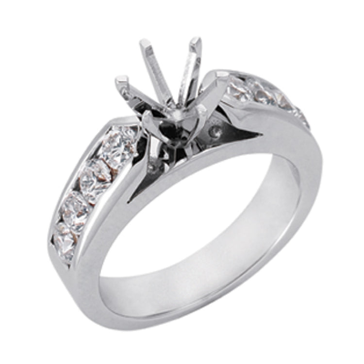 White Gold Engagement Ring