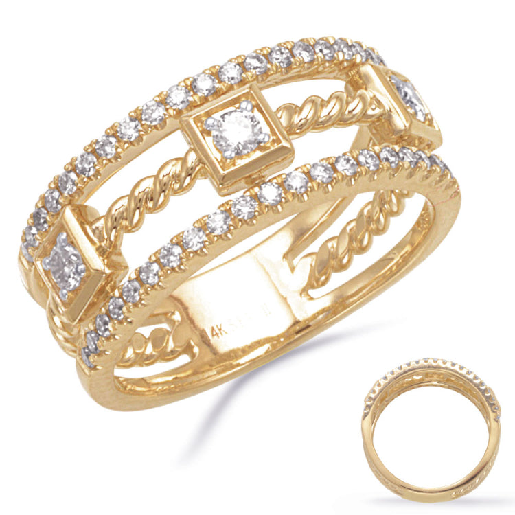 Yellow Gold Diamond Ring