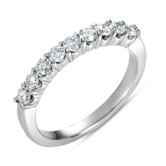 14 KT Rounds Shape White Gold  Wedding Band